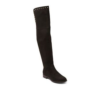 XOXO Travis over the knee black boots